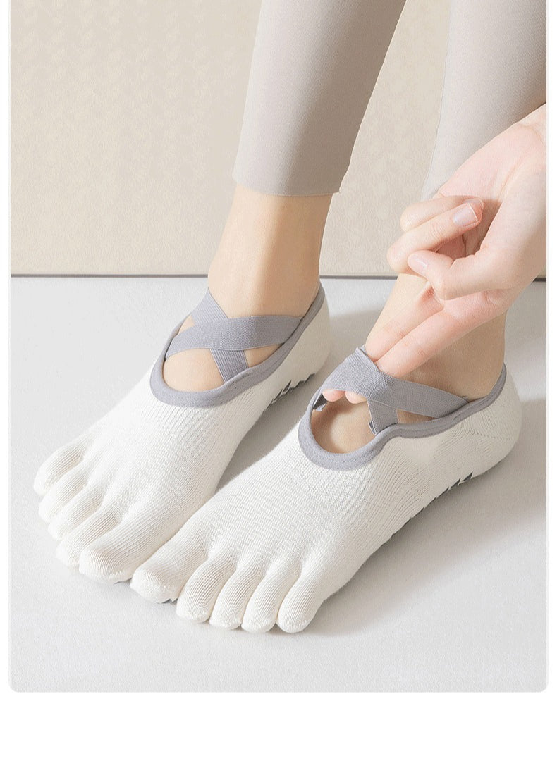 6 Colors Pilate Grip Socks