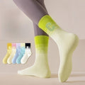 5-Pack Cotton Embroidered Sports Socks
