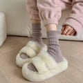 Women Cashmere Warm Thermal Mid Long Calf Slouchy Socks