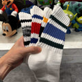 4-Color Thickened Sports Crew Socks