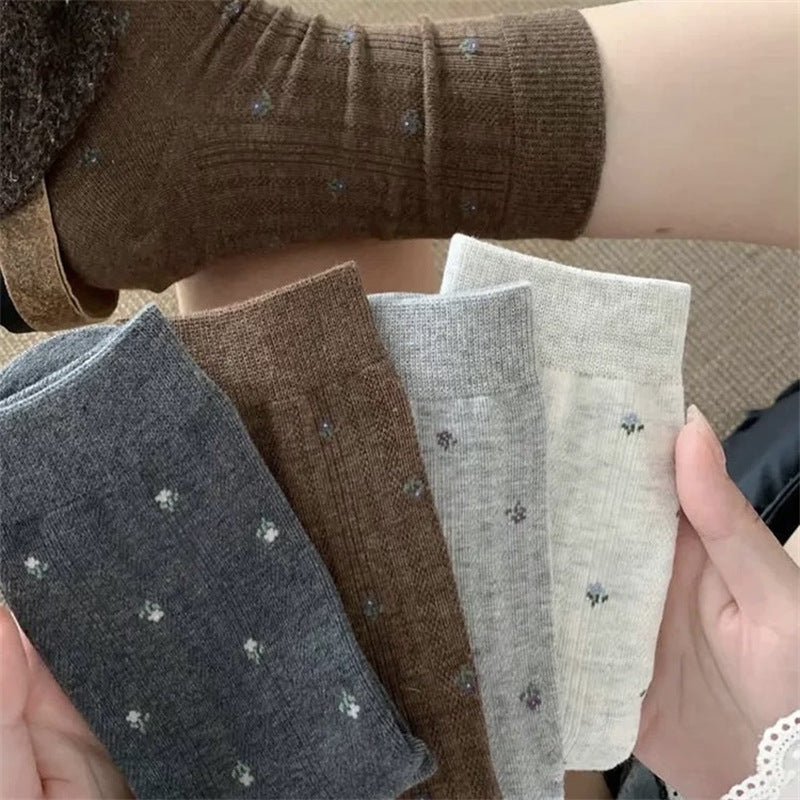 Cotton Slouchy Crew Socks