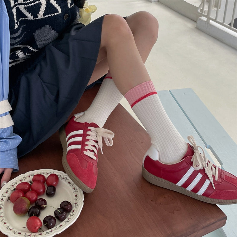 All-Season Ribbed Slouchy Socks