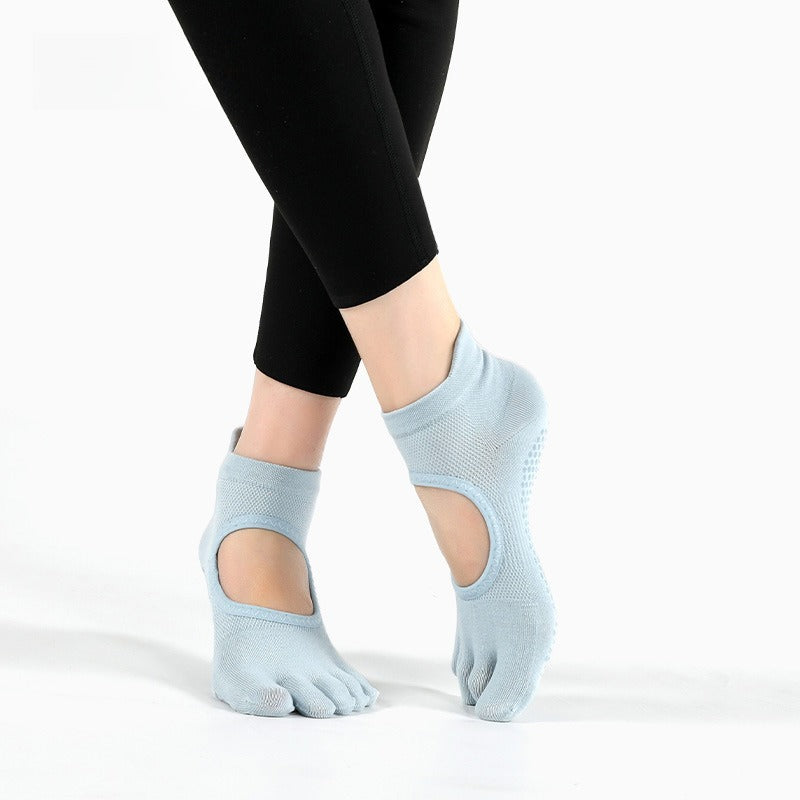 Cotton Cross-Strap Yoga Sports Socks
