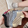 Striped Cotton Socks for Women Spring & Summer